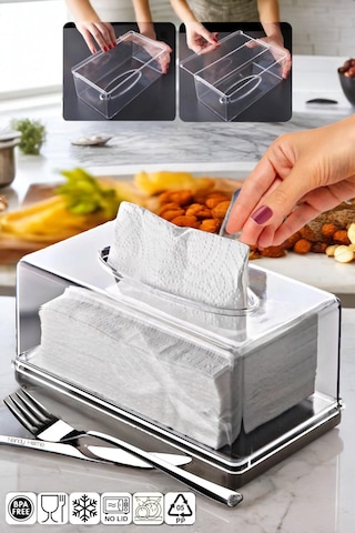 Peçete Organizeri Clear