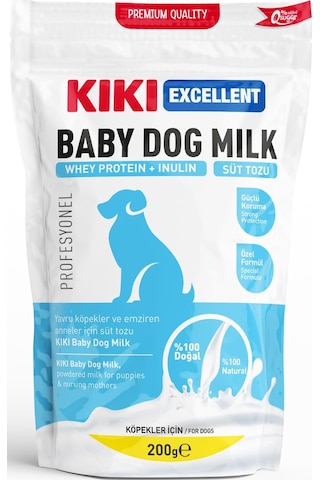 Kıkı Excellent Köpek Süt Tozu Whey Protein + İnülin 200 G