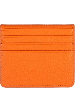 Damy Hakiki Deri Unisex Kartlık 512mg - Turuncu
