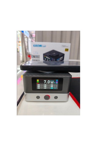 Wlx-r8a 8in1 680w Pd + Qc + Usb Şarj İstasyonu 15w Kablosuz Şarj Masaüstü Çoklu Hızlı Şarj