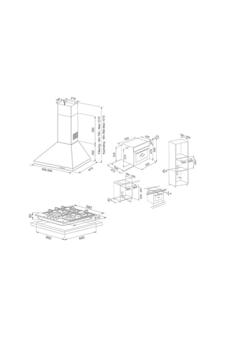 Franke FSL 82 H XS - FHNL 604 4G X E - FDL 6165 XS Inox Ankastre Set