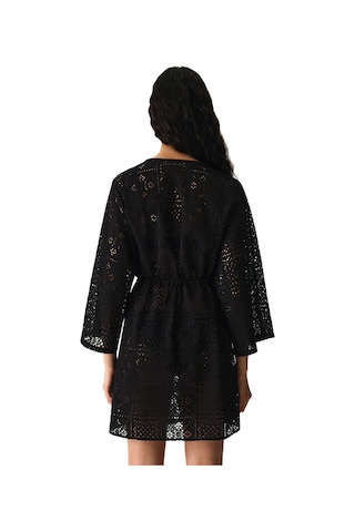 Penti Siyah Jasmine Kimono