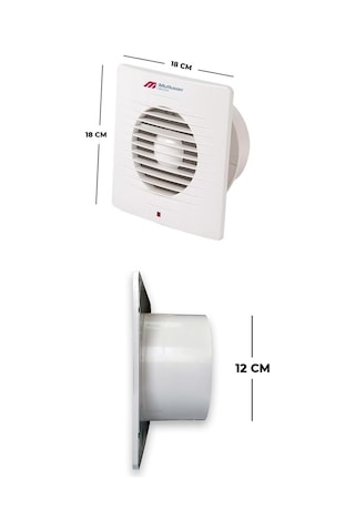 Mutlusan 120 Banyo Tuvalet Aspiratörü