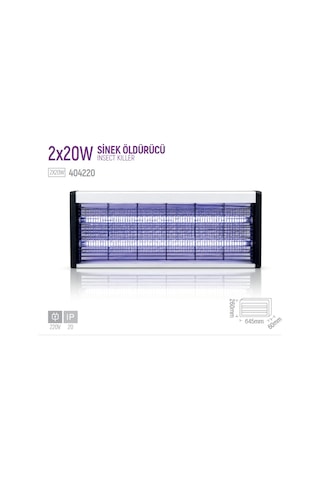 40w Elektrikli Uv Led Işıklı Sinek Öldürücü Sinek Kovucu Işık
