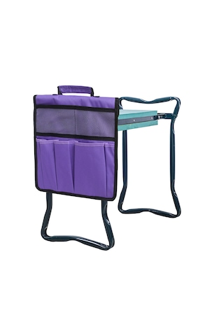 Yifomall Katlanabilir Taşınabilir Bahçe Alet Çantası - Mor Renkli Pratik Bahçe Ekipmanı