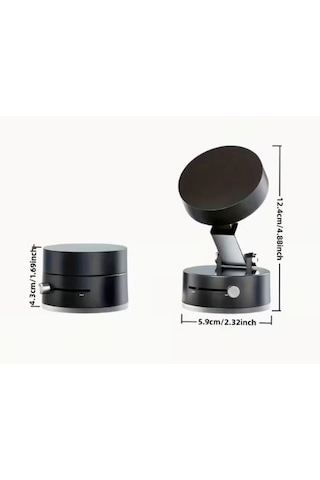 Mıknatıslı Katlanabilir Telefon Tutucu - Torpido Ve Cam Uyumlu 5545 Çok Renkli