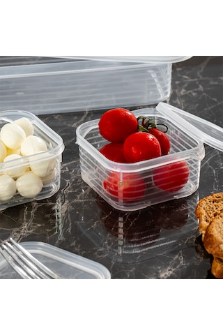 Porsima 4368 Freshlock Vakumlu Kahvaltılık Çok Amaçlı Saklama Kabı Kahvaltı Seti Şeffaf