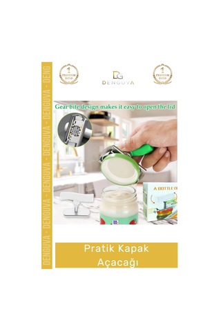 Kavanozaçacağı Paslanmaz Çelik Ergonomik Ayarlanabilir Sağlam Mutfak Gereci Gövde Pratik Kapak Açac Çok Renkli