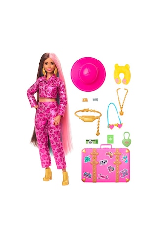 Barbie Extra Seyahat Bebekleri - Safari Temalı HPT48