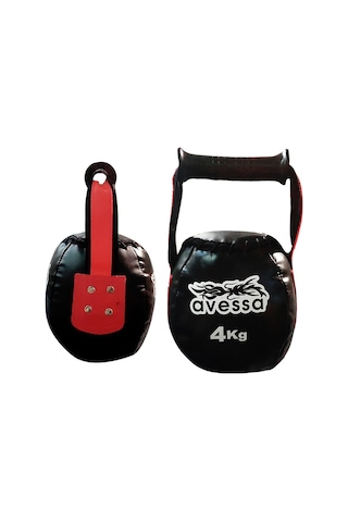 Delux Serisi Sportif Egzersiz Vücut Deri Kettle Bell 4 Kg