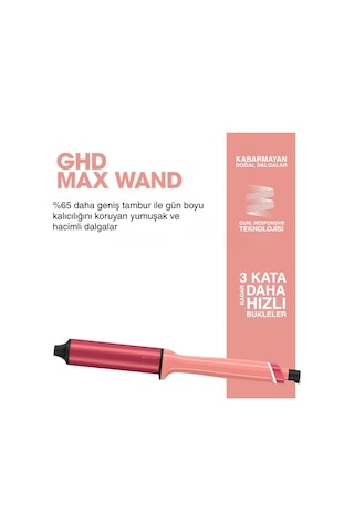 Ghd Jelly Chronos Curve Max Wand (38Mm) Saç Maşası - Candy Coral