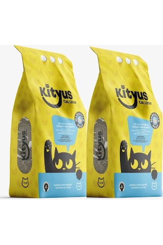 Toi Moi Kityus Marsilya Sabunu Kokulu Sodyum Bentonit Kedi Kumu 2 x 10 L