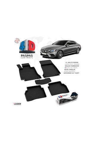 Mercedes E Serisi W213 4D Havuzlu Paspas 2016 Ve Üzeri A+ Kalite