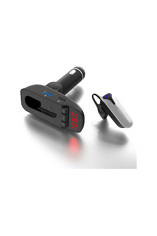 Cbtx Jedx-er9 2'si 1 Arada Araç Bluetooth Kulaklık Araç Mp3 Çalar Fm Verici