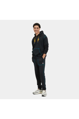 Siyah Fila Kapşonlu Sweatshirt Lu411127 Siyah