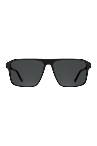 Zeiss Zs 25564s 002 57 Unisex Kare Siyah Kemik Güneş Gözlüğü Siyah