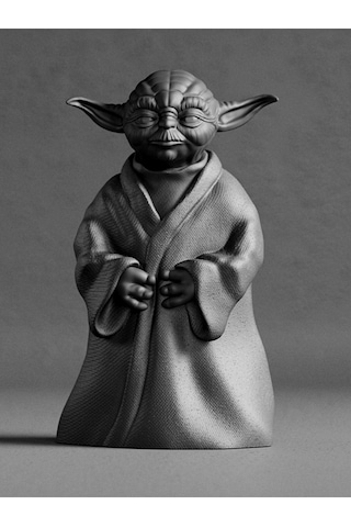 Bilge Usta Yoda Heykel Biblo Dekoratif Obje