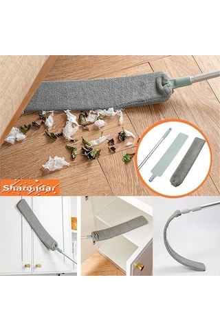 Yer Silme Paspası Toz Temizleyici Pratik Mop Temizlik Seti Paspas