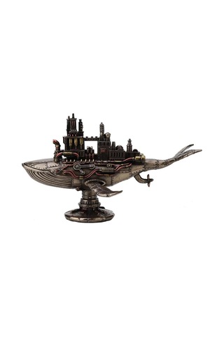 Steampunk Galaktik Balina Biblo Veronese Design