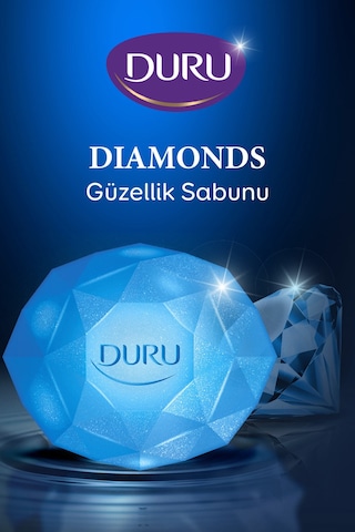 Diamonds Serisi Mystic Blue Diamond 16 Adet Güzellik Sabunu 4x360 Gr Diğer