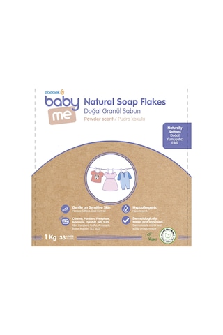 Baby Me Granül Sabun Pudra Kokulu 1 KG