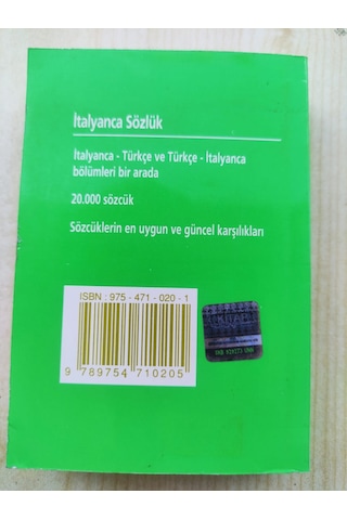 Fono İtalyanca Cep Sözlük