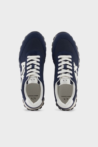 Armani Exchange Erkek Ayakkabı Xm001960 Af19388 Mb005 Lacivert-beyaz Lacivert-beyaz