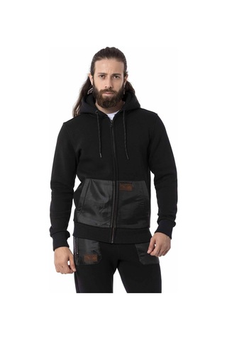 Cipo & Baxx CLR150 Kışlık Siyah Eşofman Takımı Siyah