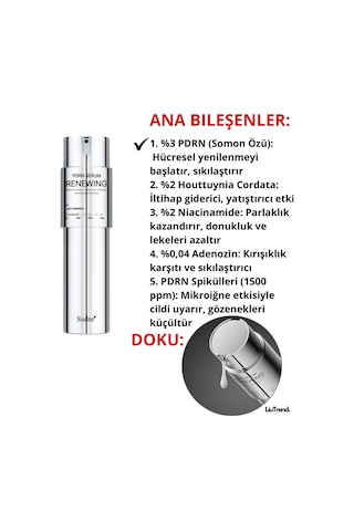 Sudee 100 Pdrn Renewing Serum 2ml 10 Adet Pdrn Ve Mikroiğneli 100 Güçlendirici Serum