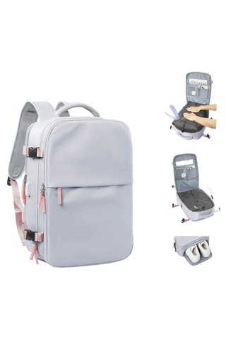 Vacuum-sealed Travel Backpack For Men Women - Lightweight Larg...