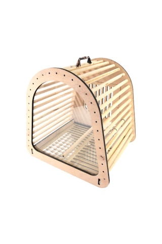 Naturbird Desenli Kuş Taşıma Kafesi