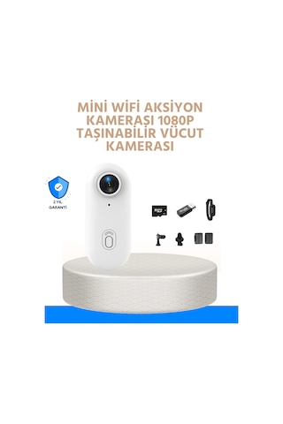 Suya Ve Darbeye Dayanıklı Kompakt Spor Kamera 1080p 72594818