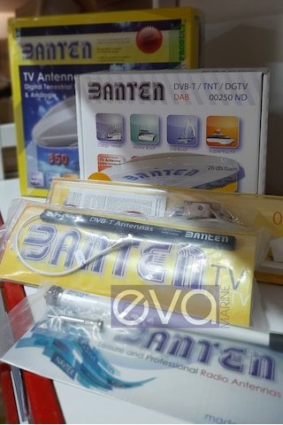 Banten Radyo Am/Fm 20302 25 Cm Anten Tekne Karavan Tüm Araçlar