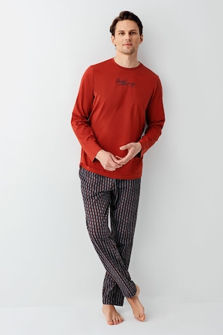 Arnetta Erkek Kahverengi Pijama Takımı Ar3506-s-v1 Kahverengi