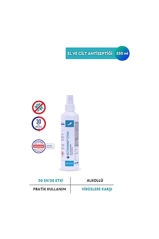 Actohand Etoh 250 Ml El Ve Cilt Antiseptiği - Etanol 80 % V/v
