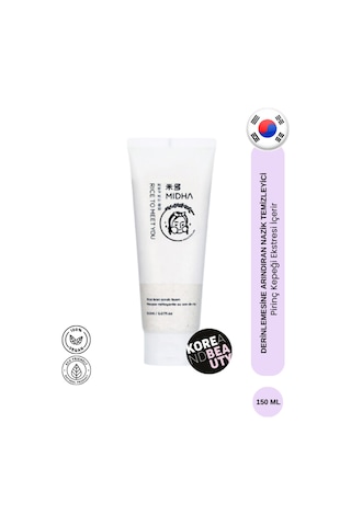 Midha Rice Bran Scrub Foam 150 ML