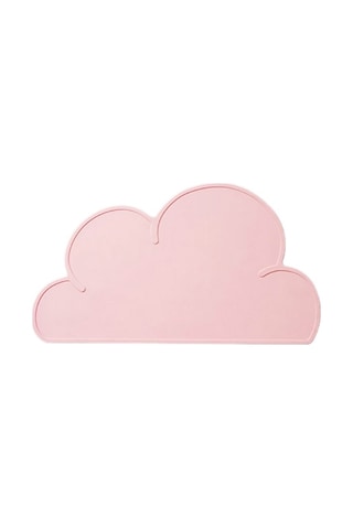 Sones Çocuk Bulutu Silikon Yer Matı Su Geçirmez Çevre Koruma Öğrenci Masa Matı, Renk: Koyu Pembe