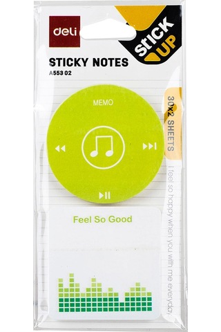 Deli Sticky Notes Yapışkanlı Not Kağıdı 30x2 A55302