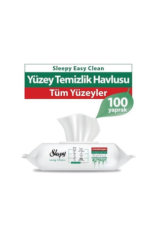 Easy Clean Yüzey Temizlik Havlusu 100' Lü X 3 Adet 300 Yaprak Diğer