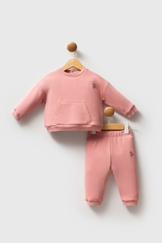 U.S. Polo Assn. 2li Takım Bej-12707 Bej