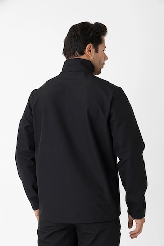 Crozwise Erkek Softshell Mont Siyah 5039-10 Siyah