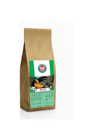 Brazil Fine Cup Santos Single Origin Yöresel Filtre Kahve 1 KG