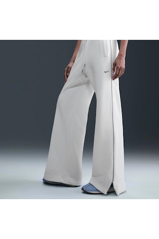 Nike Phoenix Fleece Pant Kadın Krem Eşofman Altı-sportxstore