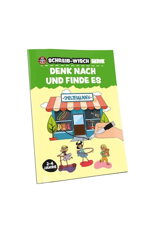 Almanca Yaz Sil Serisi Düşün Bul