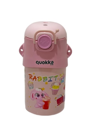Taros Matara 500 Ml Pembe Life Figürlü Anımals Çelik Pembe