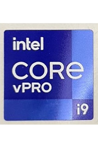 OEM intel CORE vPRO i9 11. ve 12.ci Nesil Sticker Etiket D91 OEM intel CORE vPRO i9 11. ve 12.ci Nesil Sticker Etiket D91