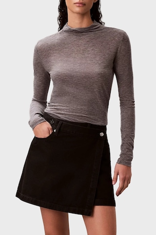 Calvin Klein Bayan Etek Lv047d777g Twm Siyah Siyah