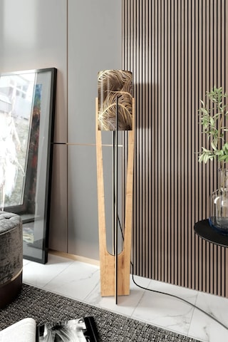 Ravilo Minimalist Meşe Lambader Areka Çok Renkli