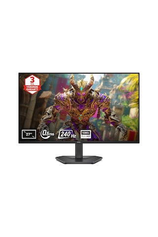 Dell Se2726hg 27 İnç 240hz 0.5ms Full Hd Freesync Premium Ips Gaming Monitör 3 Yıl Yerinde Servis si