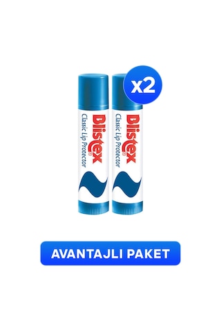 Blistex Classic Lip Protector SPF10 Dudak Koruyucusu 2 x 4.25 G